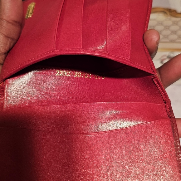 Vintage Fendi Leopard Print Canvas/Leather Kisslock Bifold Wallet & Dust Bag - Picture 9 of 16